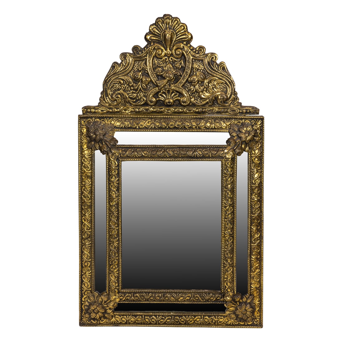 A DUTCH BAROQUE STYLE BRASS