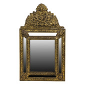 A DUTCH BAROQUE STYLE BRASS RE