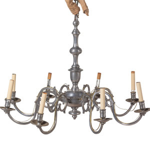 A Dutch Baroque Style Eight-Light