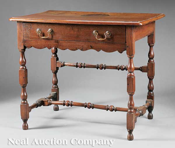 A Dutch Carved and Turned Oak