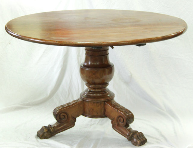 A Dutch colonial circular table the