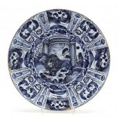 A DUTCH DELFT "LION OF JUDAH"