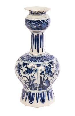 A Dutch Delft vase, circa