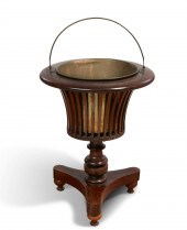 A DUTCH MAHOGANY, BEECHWOOD AN