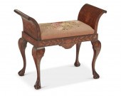 A DUTCH MARQUETRY WINDOW BENCH