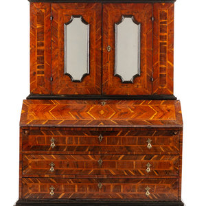A Dutch Parquetry Slant-Front