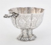 A DUTCH SILVER BRANDY BOWLA Du