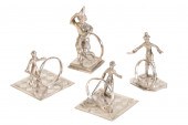 A DUTCH SILVER MINIATURE OF MA