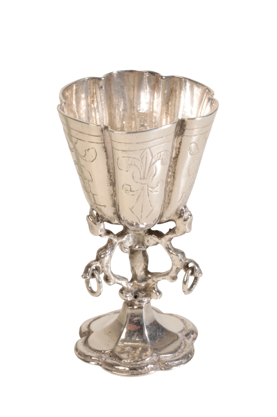 A DUTCH SILVER MINIATURE 'SNAKE'