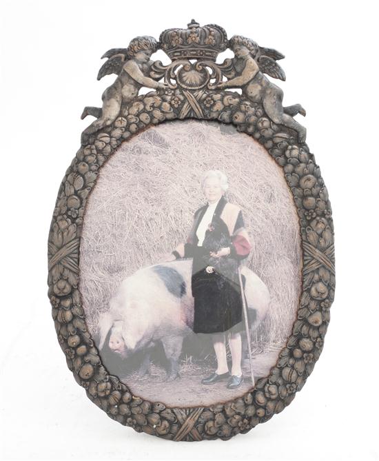 A Dutch Silvered Metal Charles II