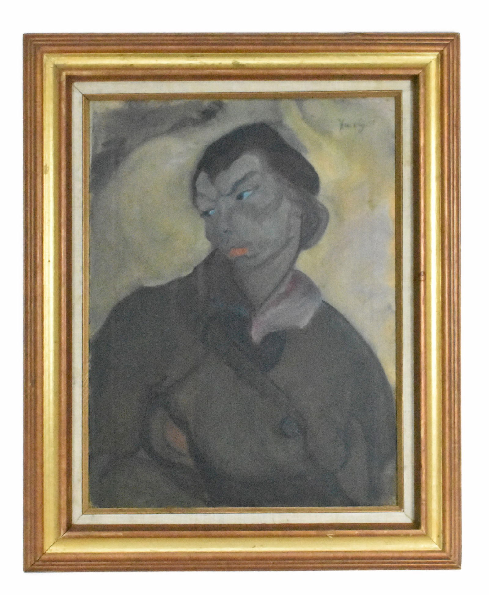 A EARLY 20TH CENTURY OIL ON