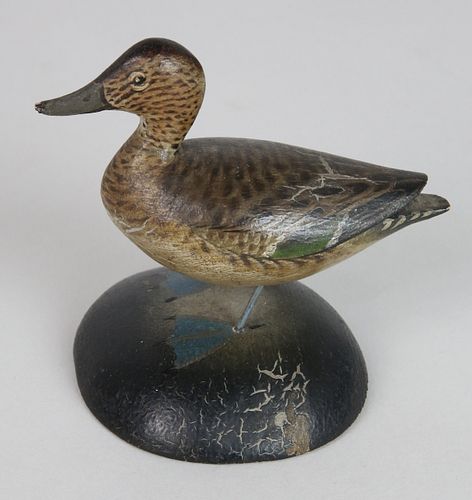 A. ELMER CROWELL MINIATURE CARVED
