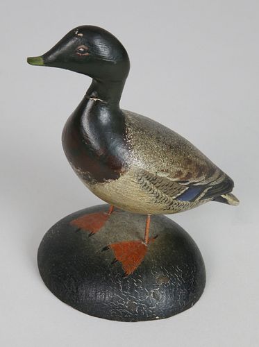 A. ELMER CROWELL MINIATURE CARVED