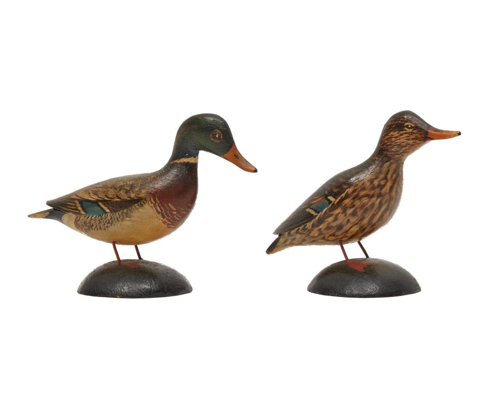 A. ELMER CROWELL MINIATURE MALLARD,