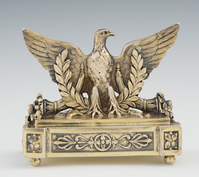 A Empire Style Silver Paper