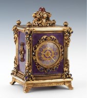 A Enamel over Silver Carriage