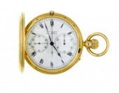 A ENGLISH 18CT GOLD KEYLESS LE