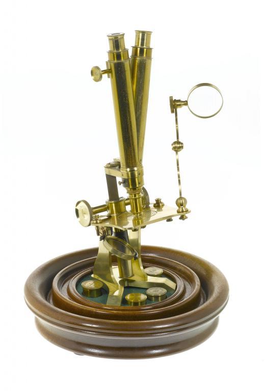 A ENGLISH BRASS COMPOUND
