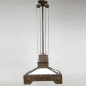 A European Jugendstil Brass an