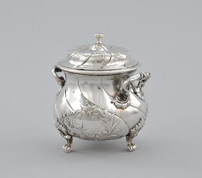 A European Sterling Silver Sugar