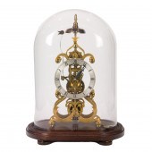 A EUROPEAN STYLE BRASS SKELETO