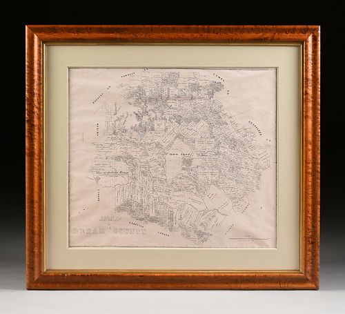 A FACSIMILE CADASTRAL MAP, "MAP