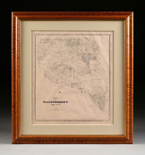 A FACSIMILE CADASTRAL MAP, "MAP