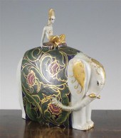 A Faenza faience group of a la