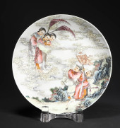 A FAMILLE ROSE 'FIGURAL STORY'