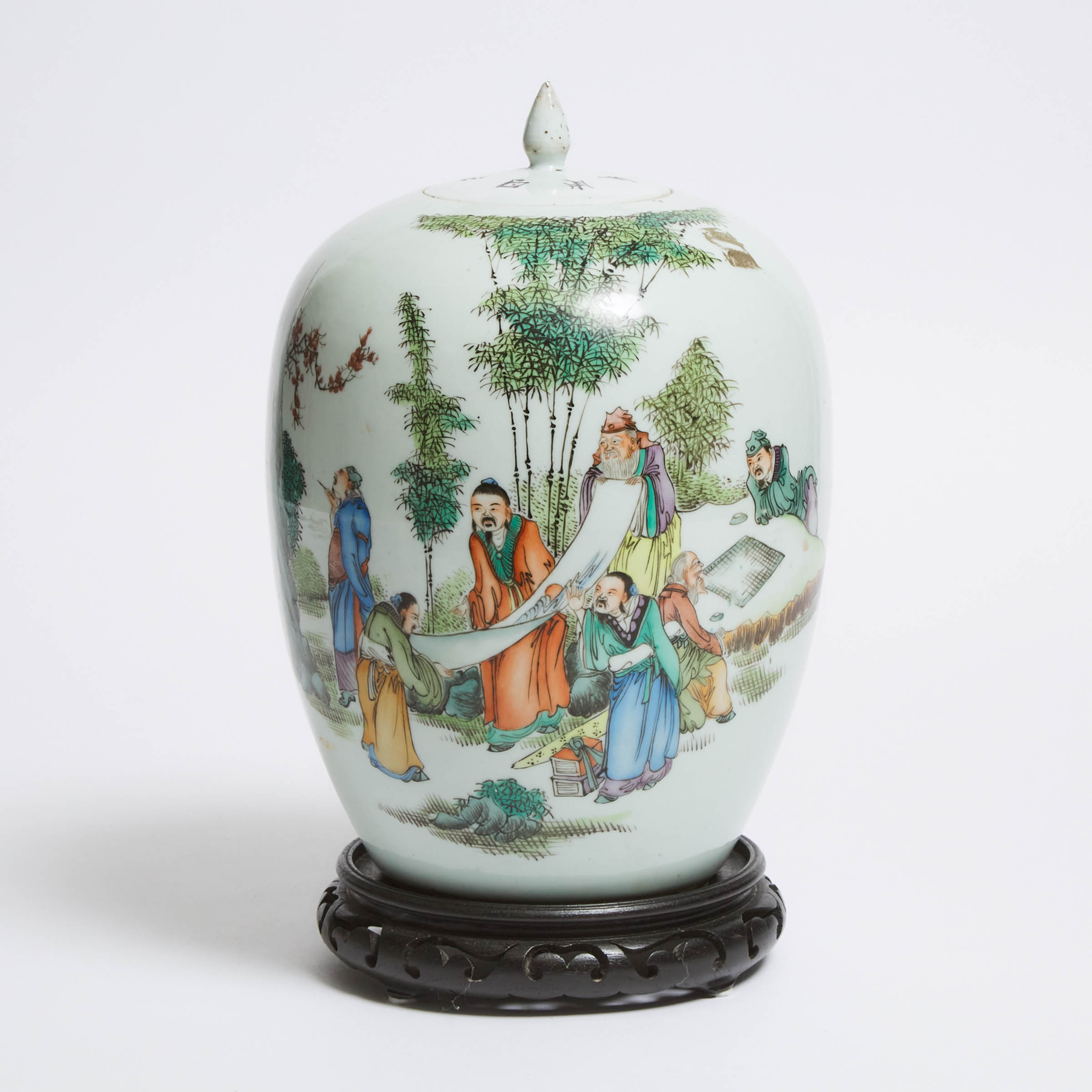 A Famille Rose 'Figures and
