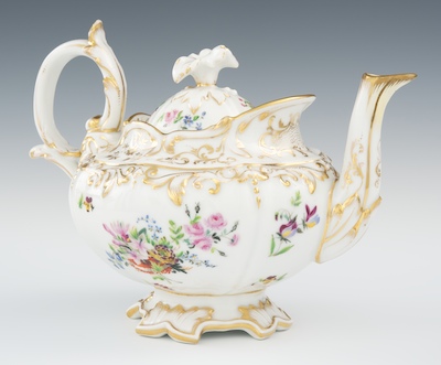 A Fancy Porcelain Teapot The
