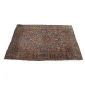 A FARAGHAN SAROUK CARPET, 4'4"