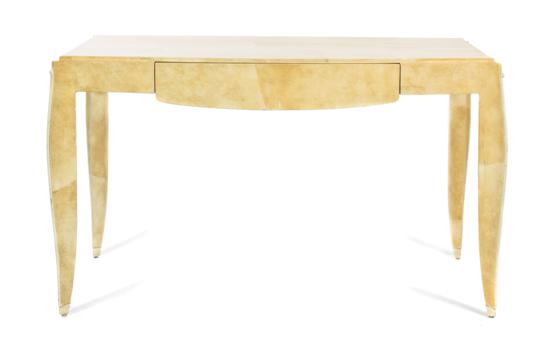 *A Faux Parchment Veneered