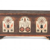 A Federal Flower and Compass D