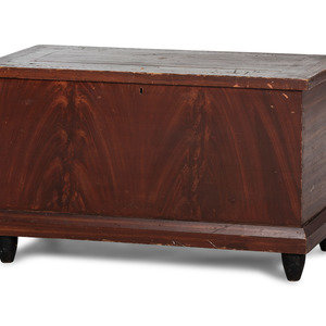 A Federal Grain-Painted Pine