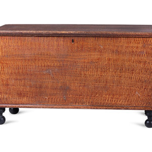 A Federal Grain-Painted Pine