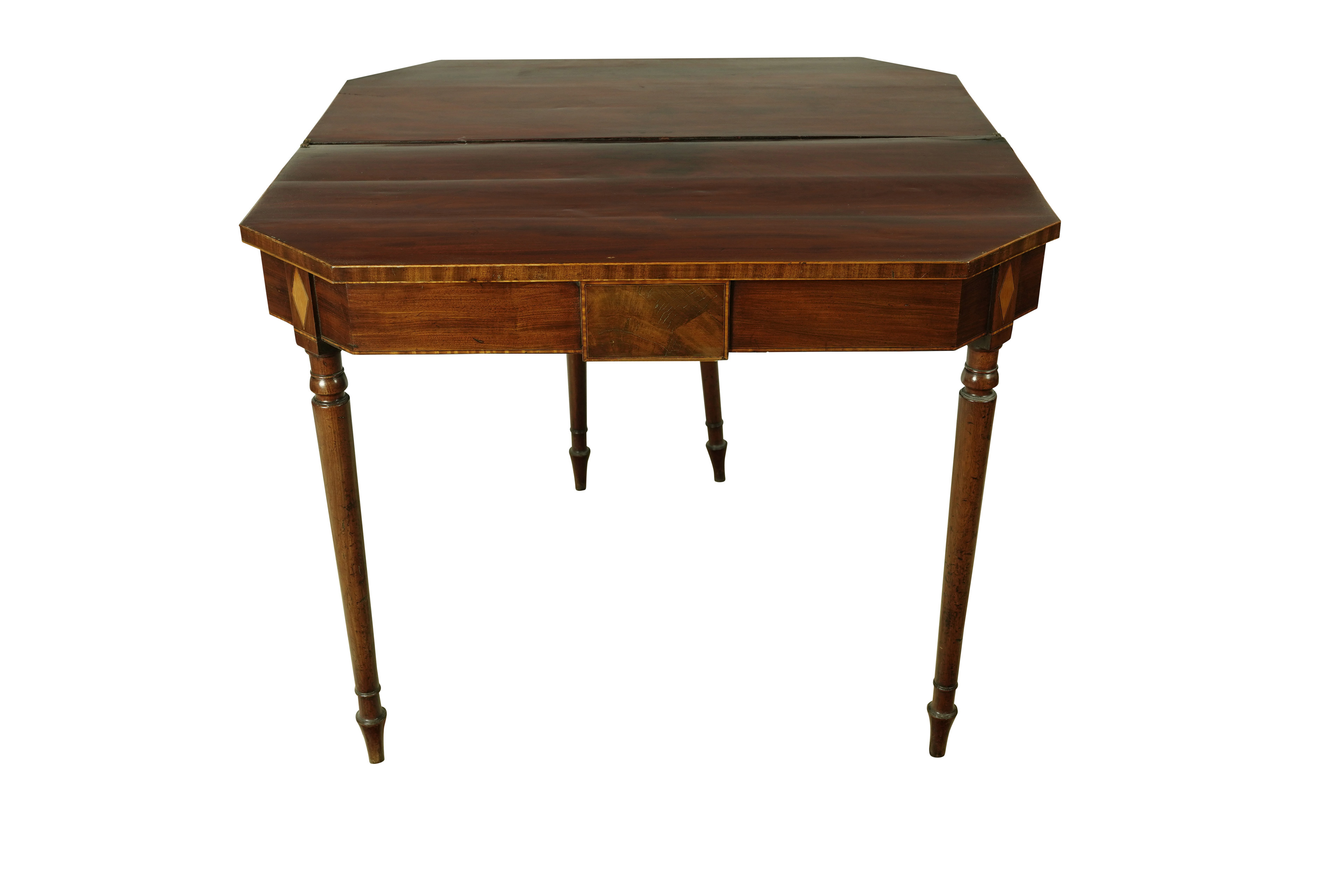 A FEDERAL INLAID GAMES TABLE