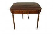 A FEDERAL INLAID GAMES TABLE E