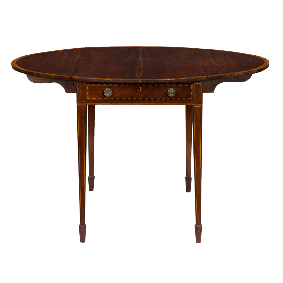 A FEDERAL INLAID MAHOGANY