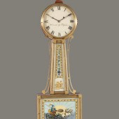 A Federal Mahogany and Eglomis