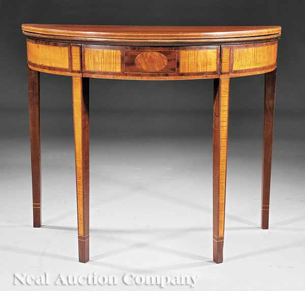A Federal Mahogany and Tiger