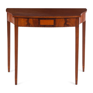 A Federal Mahogany Console Table