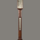 A Federal Mahogany Stick Barom