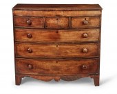 A FEDERAL MAHOGANY VENEERED CH
