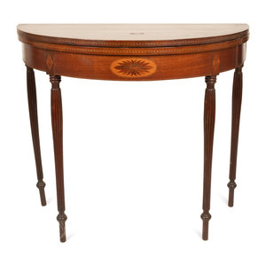 A Federal Style Mahogany and