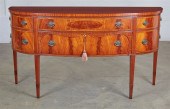 A FEDERAL STYLE MAHOGANY BOWFR