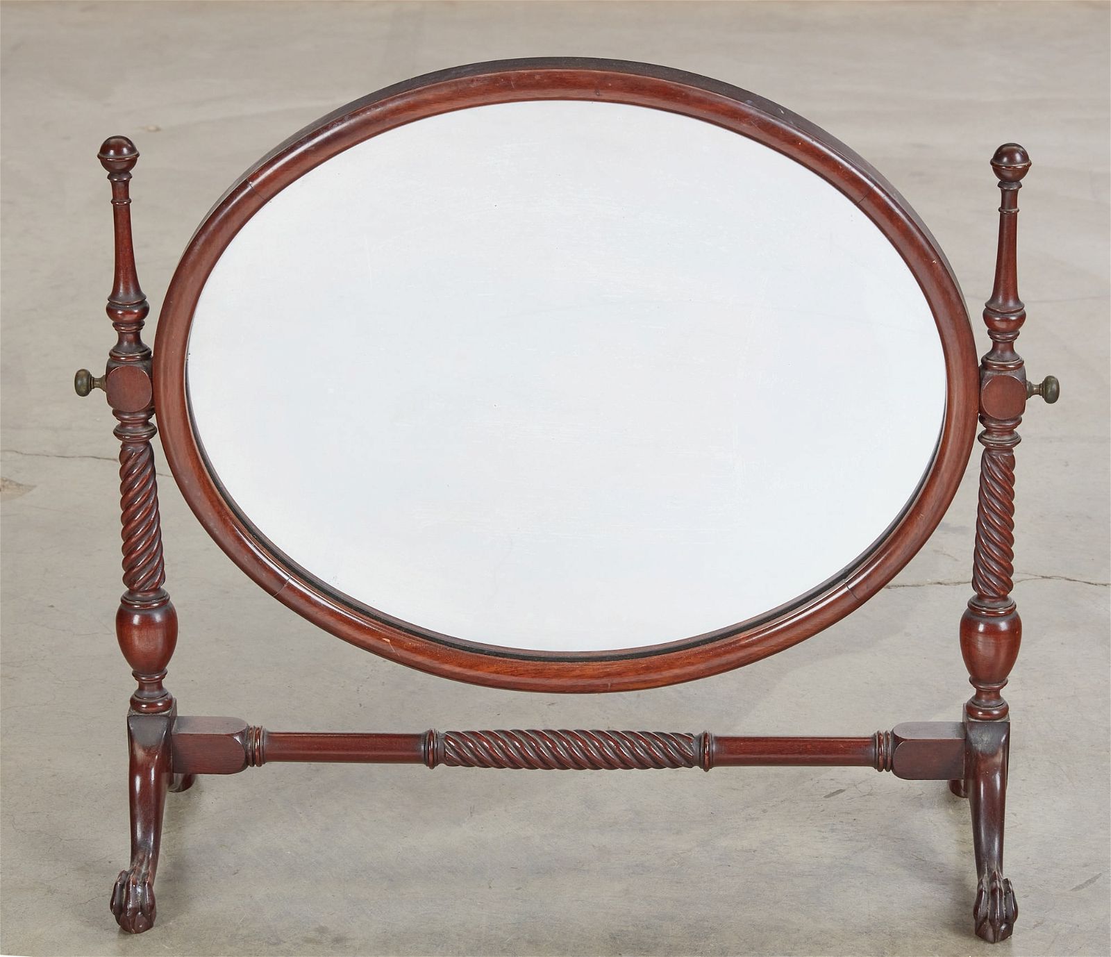 A FEDERAL STYLE MAHOGANY SWING