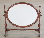 A FEDERAL STYLE MAHOGANY SWING