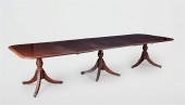 A FEDERAL STYLE TRIPLE PEDESTA