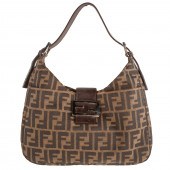 A FENDI FLAP MEDIUM HOBO SHOUL